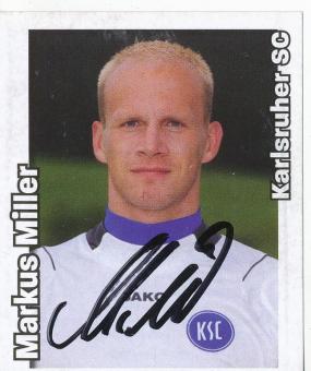 Markus Miller  Karlsruher SC   2008/2009  Panini Bundesliga Sticker original signiert 