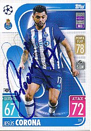 Jesus Corona  FC Porto  Champions League  Match Attax Card original signiert 