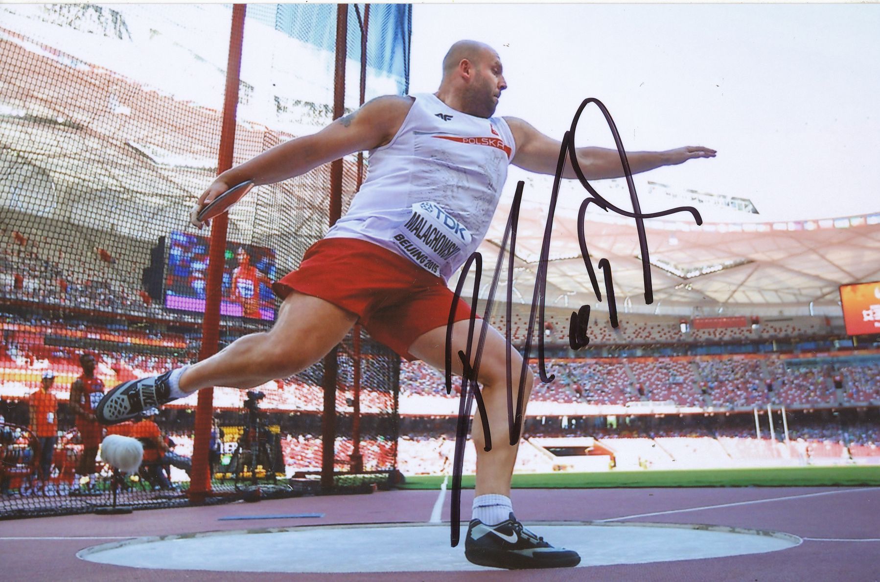 Kelocks Autogramme Piotr Malachowski Polen Diskus 1 Wm 2015 Leichtathletik Foto Original Signiert Online Kaufen