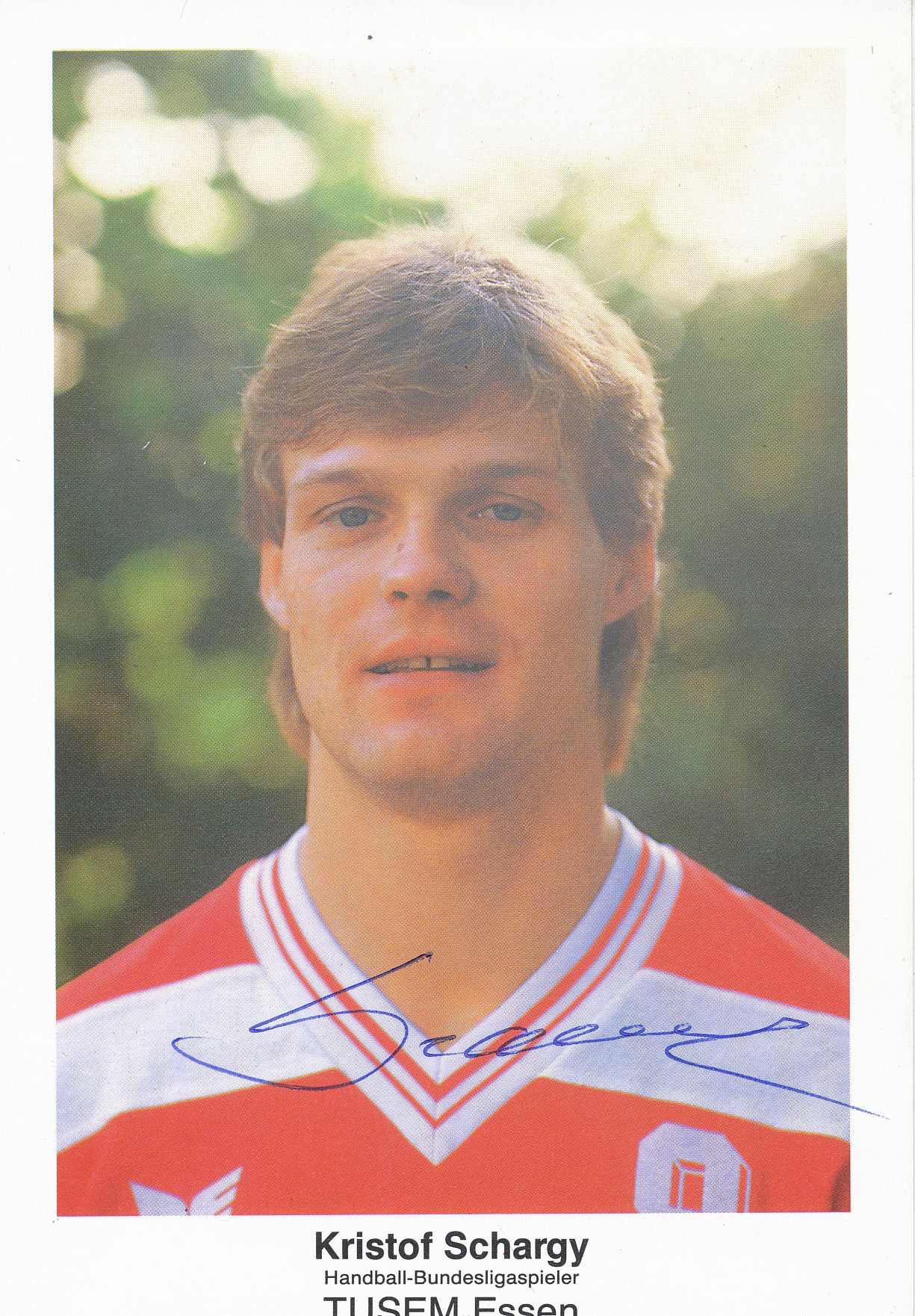 Kelocks Autogramme Kristof Schargy TUSEM Essen Handball Autogrammkarte original signiert online kaufen