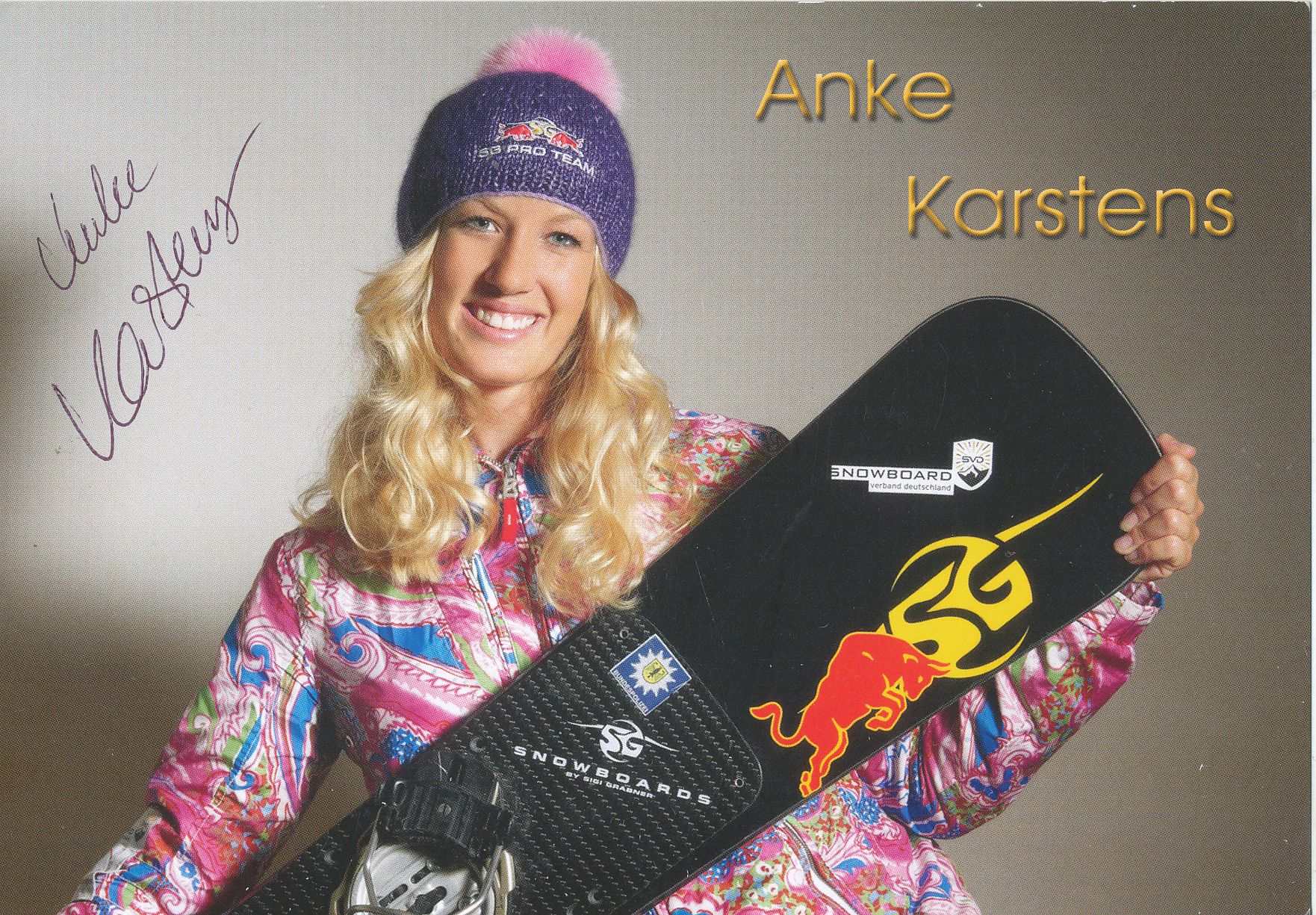 Kelocks Autogramme Anke Karstens Ski Autogrammkarte original signiert | online kaufen