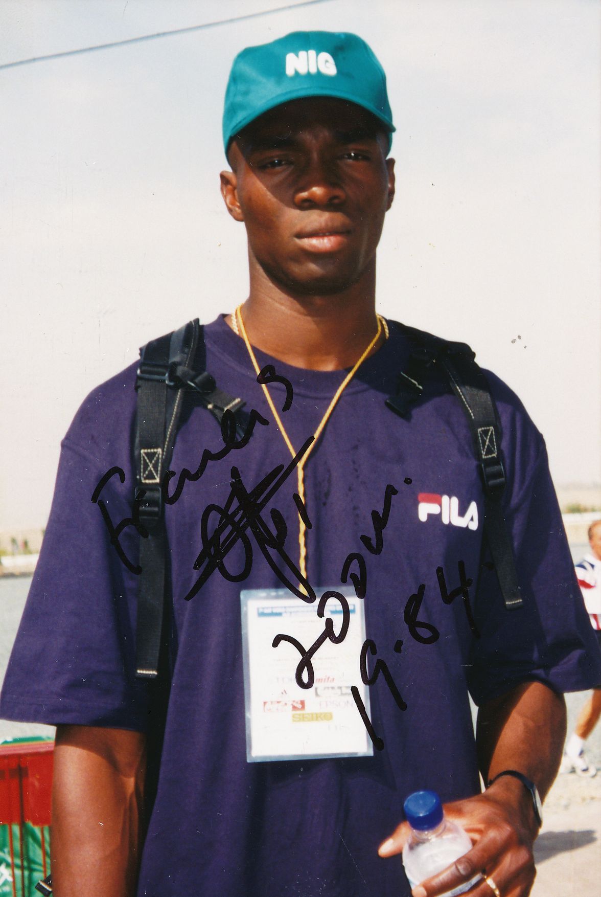 Kelocks Autogramme Francis Obikwelu Portugal Leichtathletik Autogramm Foto Original Signiert Online Kaufen